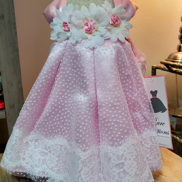 rare editions lace bodice dress Rare Editions Girls' 7-16 Soutache Illusion Bodice Dress